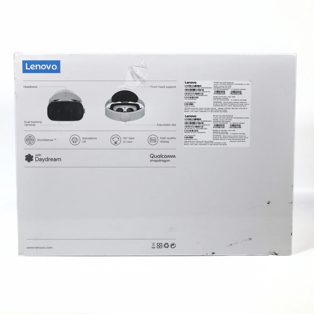 Lenovo Mirage Solo Business Edition Standalone VR Headset VR-1541F NIB New